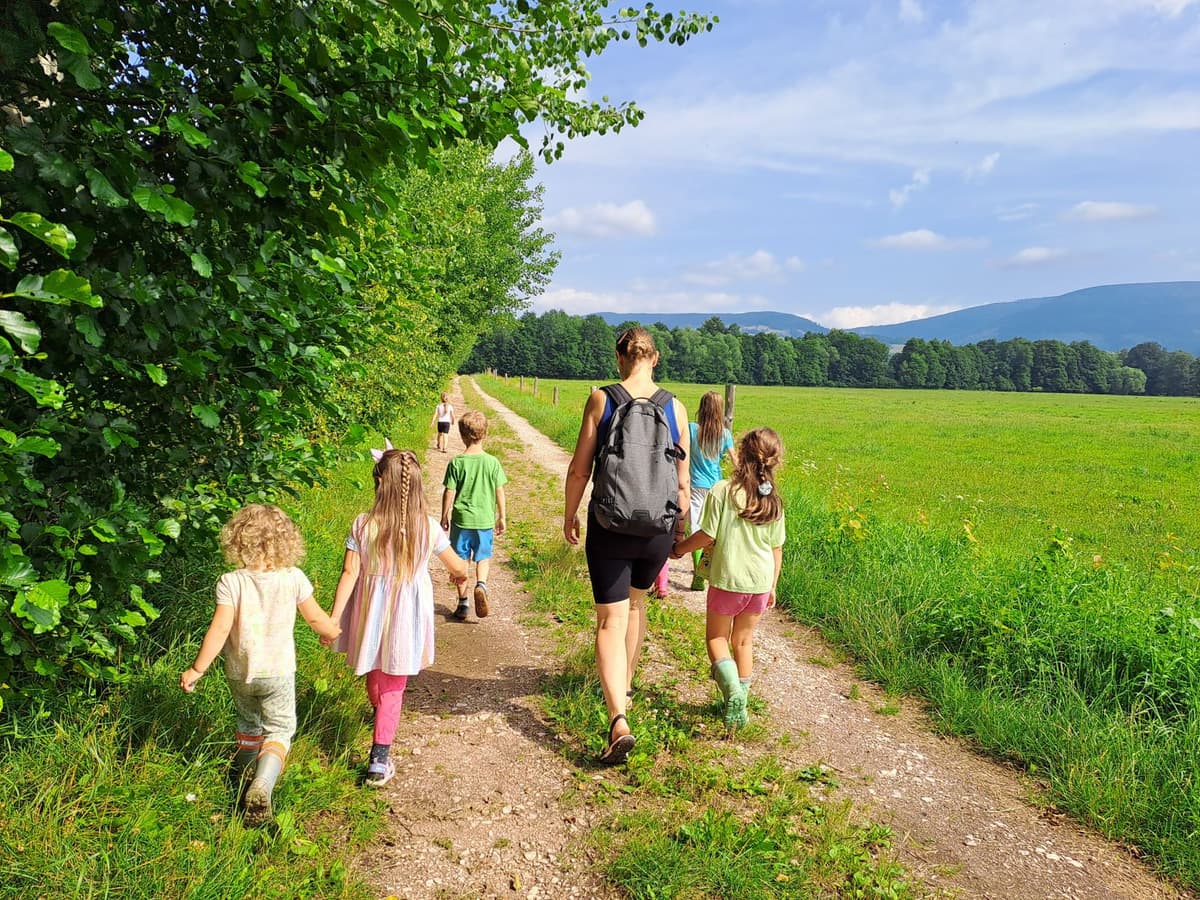 výprava do krajiny pod Krkonošemi